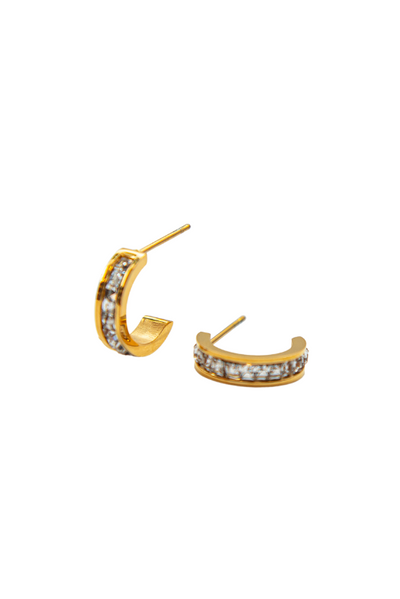 The Arden Huggies are the perfect earrings for any occasion