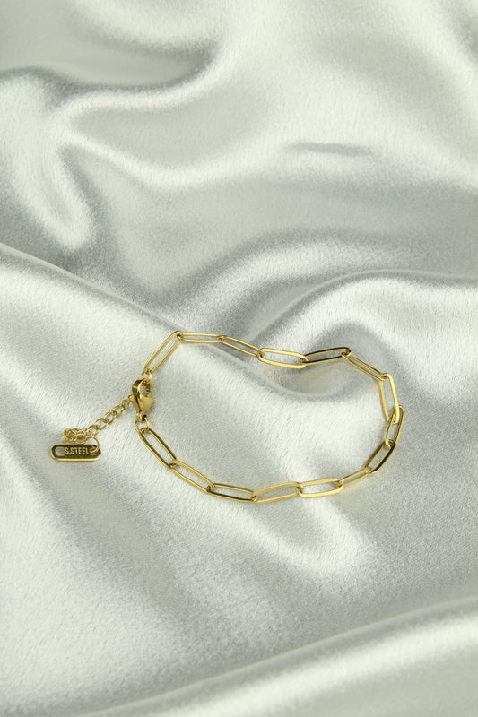 Paperclip design bracelet, jewelry