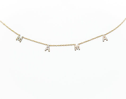 Mama necklace, jewelry