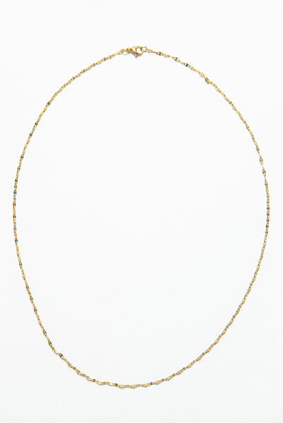 The Sophia Chain is a timeless, dainty piece that can be worn as a layering piece or on her own. 