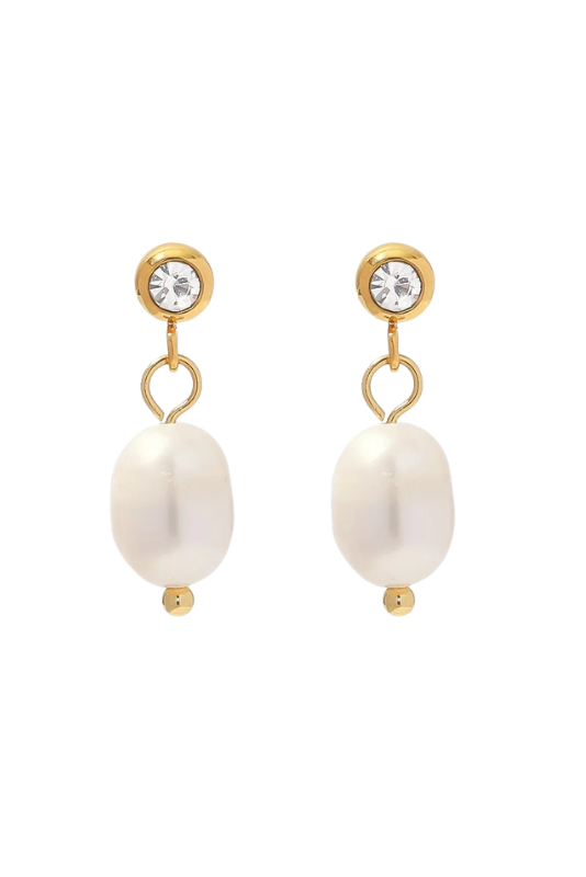 Annabelle Pearl Drop Earrings