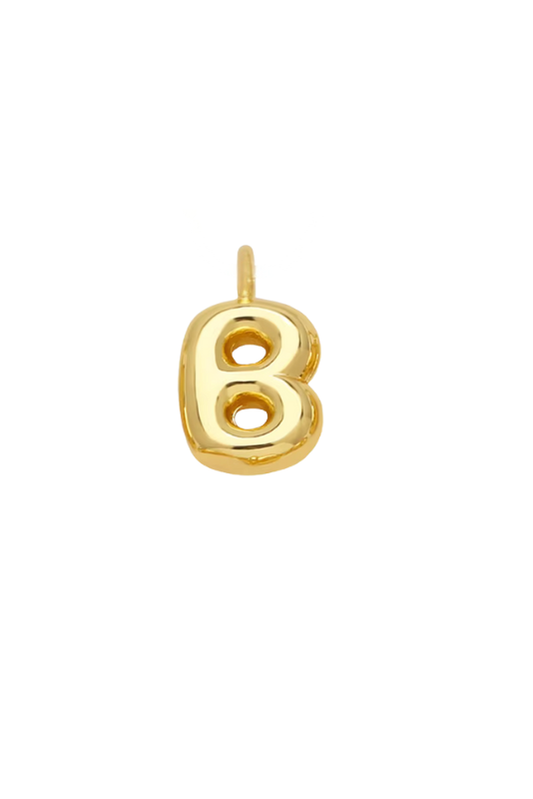 Bubble Initial Necklace