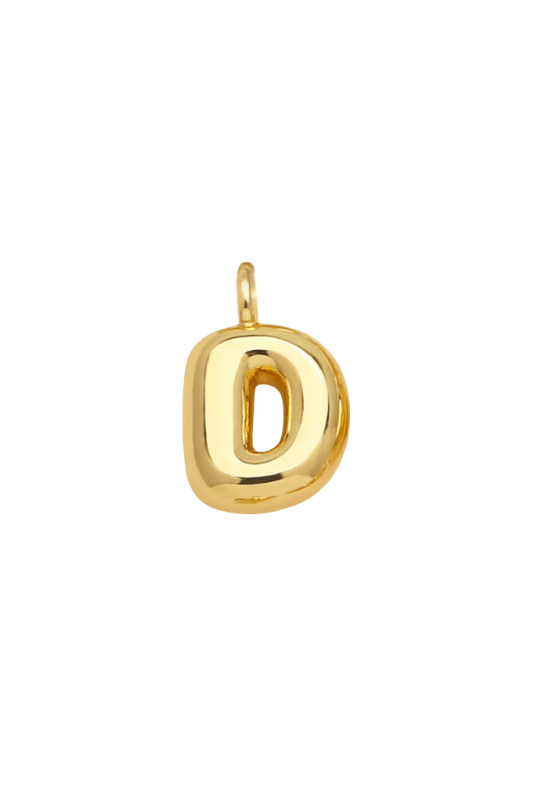 Bubble Initial Necklace