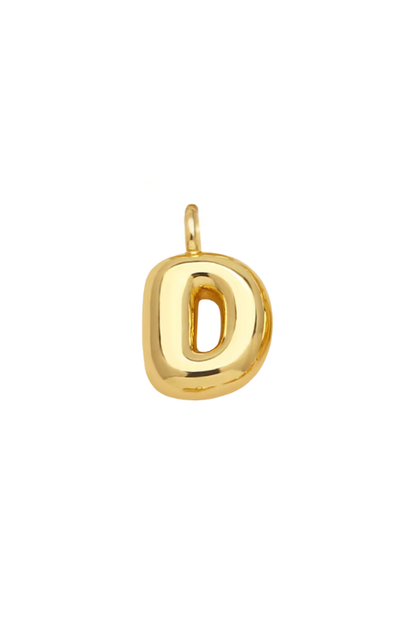 Bubble Initial Necklace