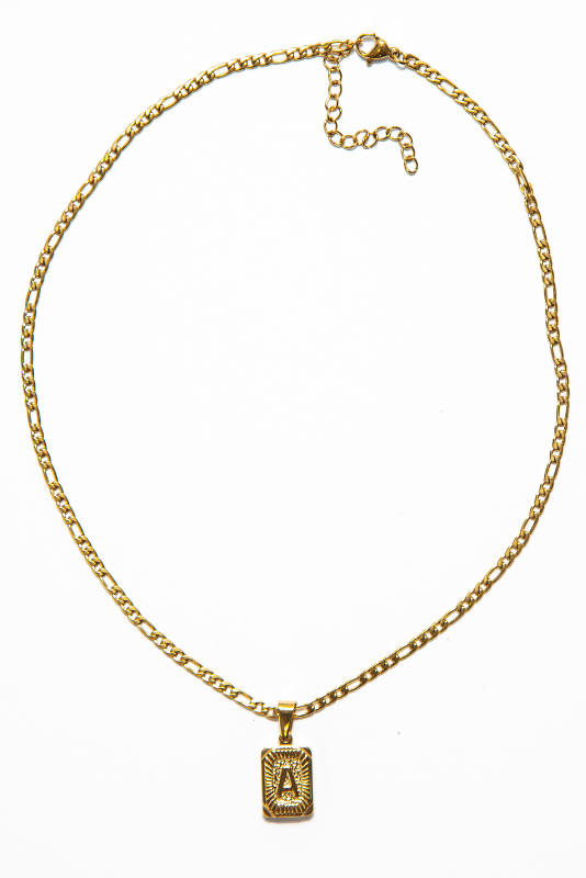 【Numbering】LOVERS Initial Necklac #6725_Lovers_(10K Gold) Numbering】LOVERS Initial Necklac #6725_Lovers_(10K Gold)