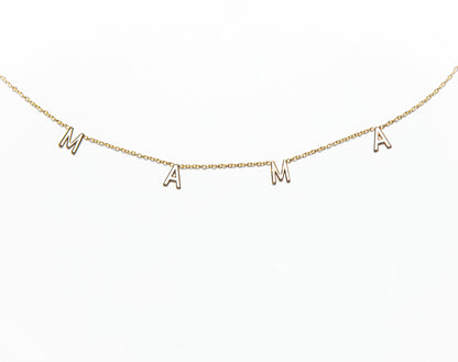 Mama necklace, jewelry
