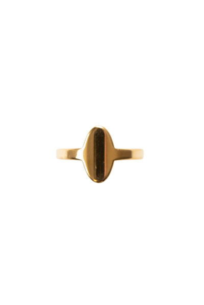 The Roman Ring features an oval signet design.