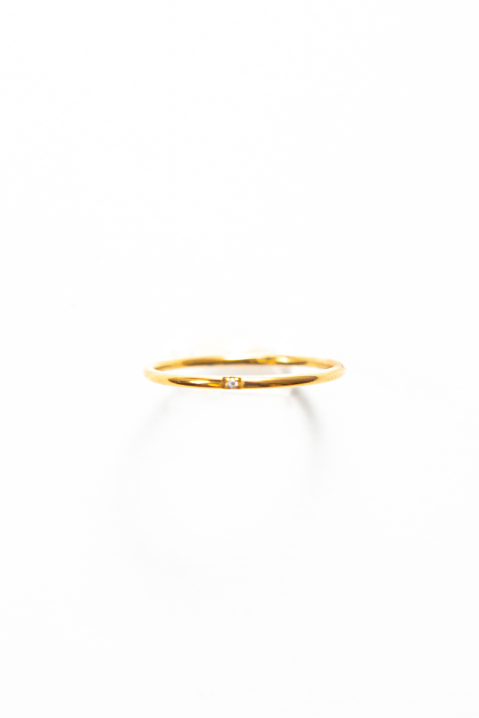 Thin band, simple ring, jewelry