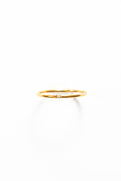 Thin band, simple ring, jewelry