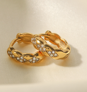 Elevate your style with these stunning small hoop earrings