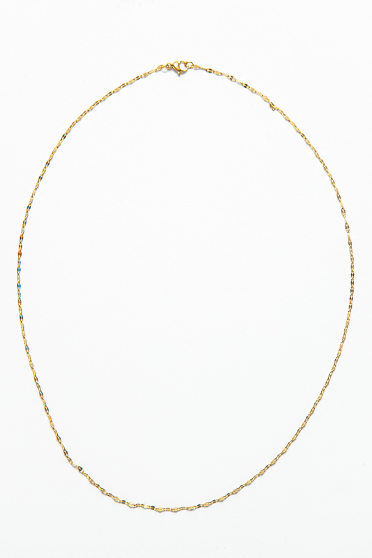 The Sophia Chain is a timeless, dainty piece that can be worn as a layering piece or on her own. 